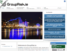 Tablet Screenshot of grouprisk.ie